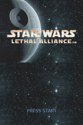 Star Wars - Lethal Alliance (USA) (En,Fr,De,Es,It) screen shot title